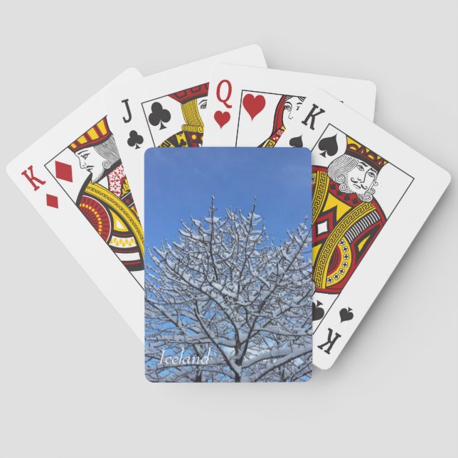 Iceland - Playing cards (Back)