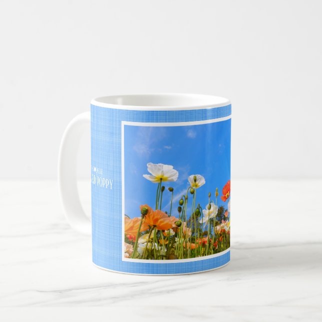 Iceland Poppy Coffee Mug (Front Left)