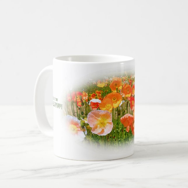 Iceland Poppy Coffee Mug (Front Left)