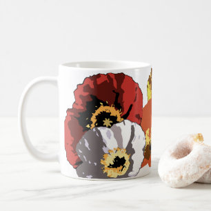 Iceland poppy mug