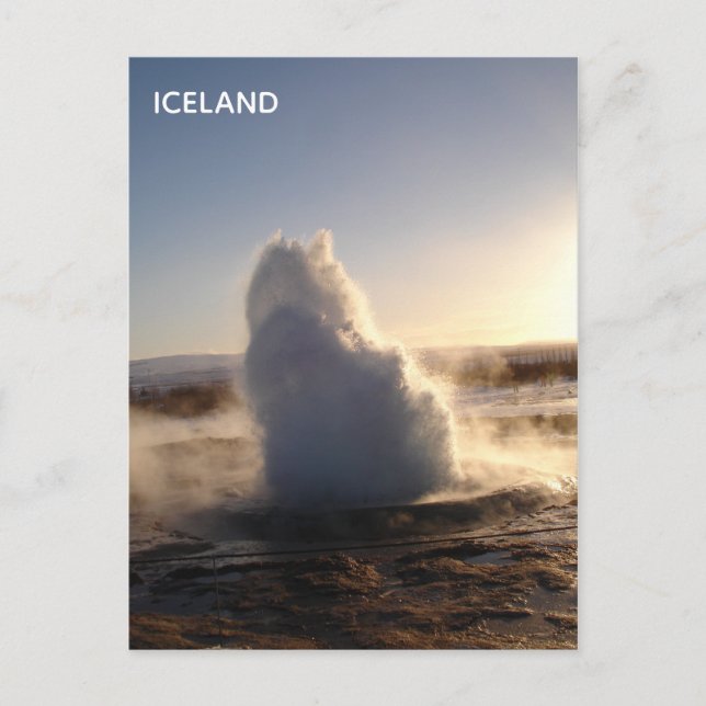 Iceland postcard (Front)