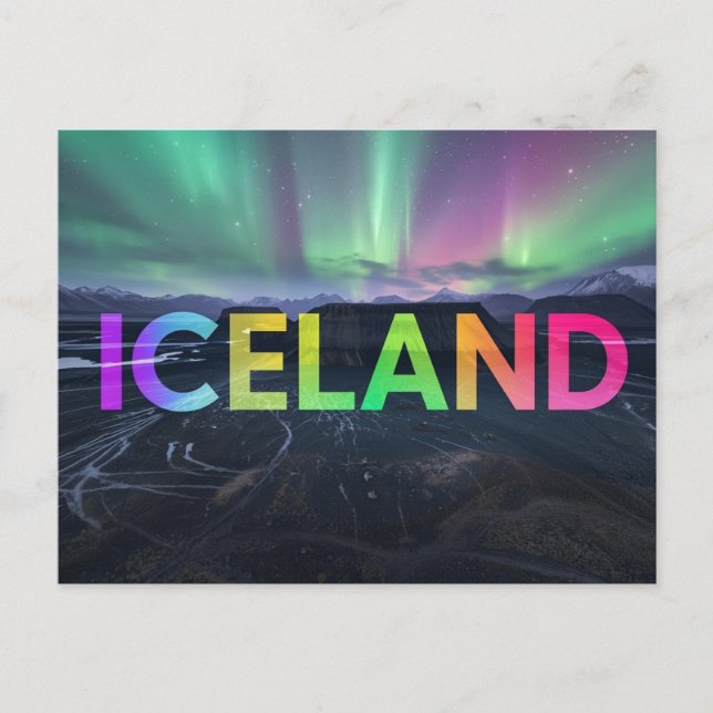 Iceland Postcard (Front)