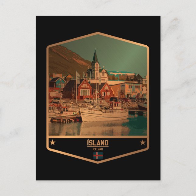 Iceland Postcard (Front)