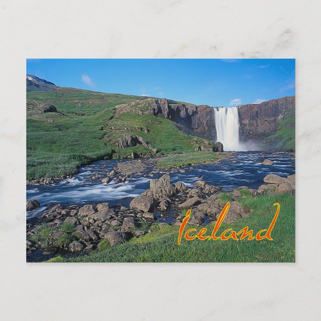 Iceland Postcard (Front)