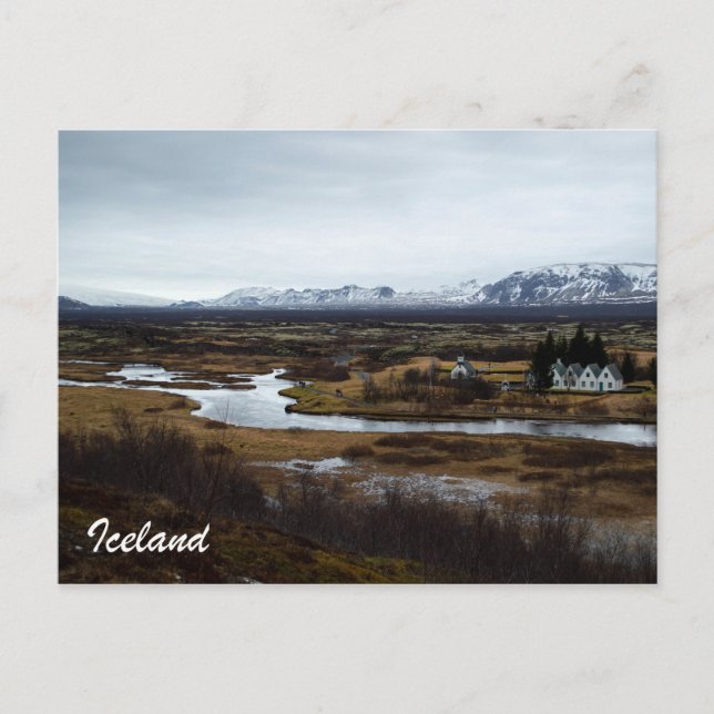 Iceland Postcard -- Thingvellir National Park (Front)