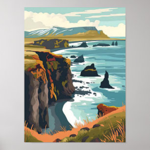 Iceland Print Iceland Illustration Iceland Travel 