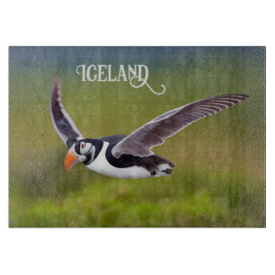 Iceland Puffin Cutting Board