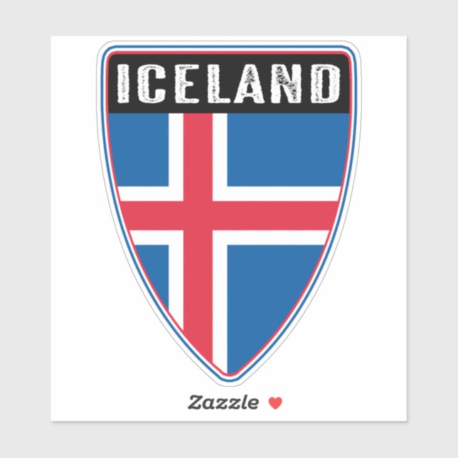 Iceland Shield (Sheet)