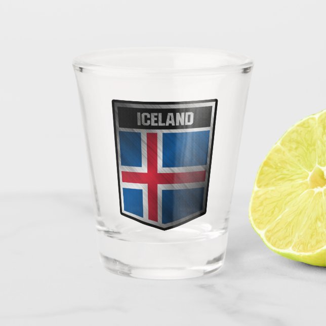 Iceland Shot Glass (Front)
