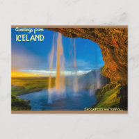 Iceland - Skogafoss waterfall