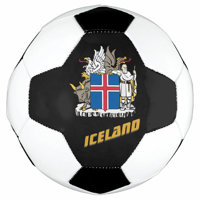 Iceland Soccer Ball (Front)