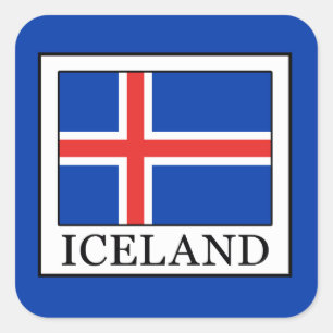 Iceland Square Sticker