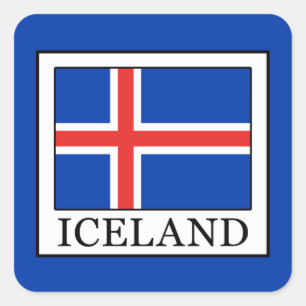 Iceland Square Sticker