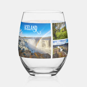 Iceland Stemless Wine Glass