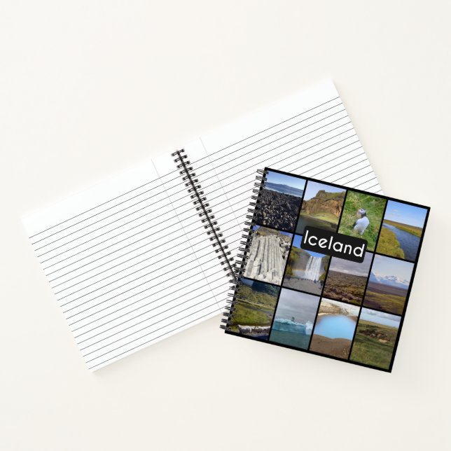 Iceland Summer Landscape Notebook (Inside)