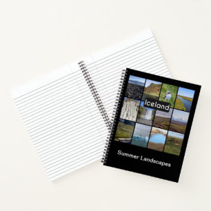 Iceland Summer Landscape Notebook