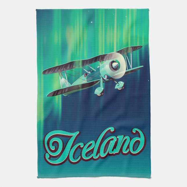 Iceland Tea Towel (Vertical)