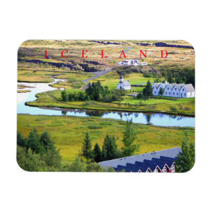 Iceland Thingvellir National Park view magnet