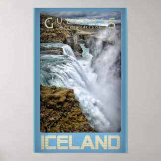 Iceland Travel Poster