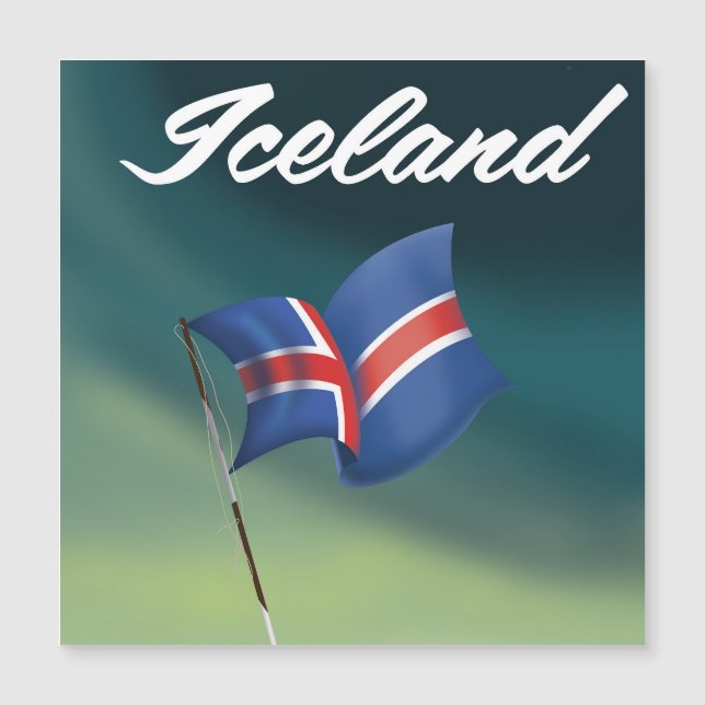 Iceland travel poster (Front)