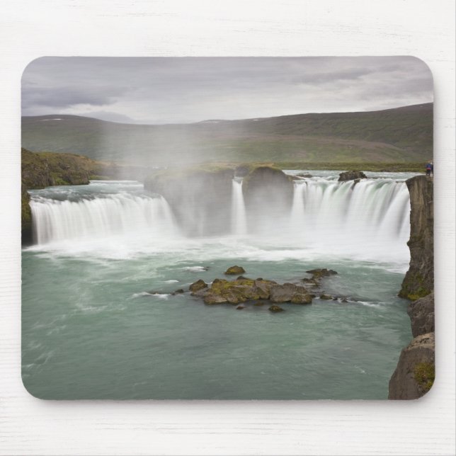 Iceland. View of Godafoss Falls on the Mouse Mat (Front)