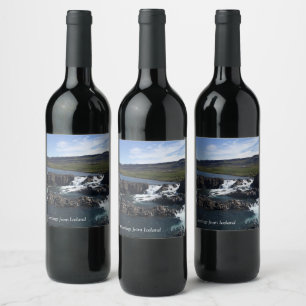 Iceland - wine label