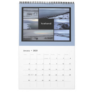 Iceland Winter Landscape Calendar