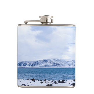 Iceland Winter Wonderland Hip Flask
