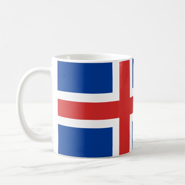 Icelander flag mug (Left)