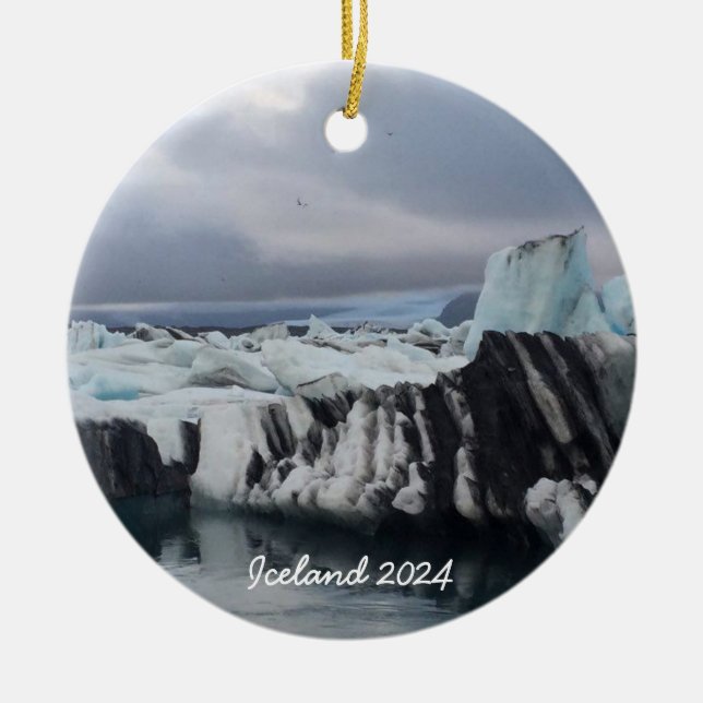 Icelandic ceramic ornament (Front)