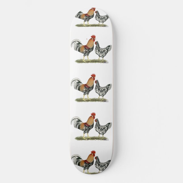Icelandic Chickens Skateboard (Front)