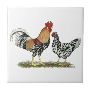 Icelandic Chickens Tile