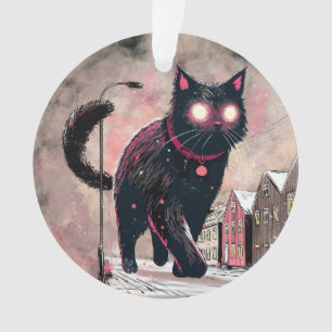 Icelandic Christmas Yule Cat Ornament