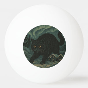 Icelandic Christmas yule Cat Ping Pong Ball