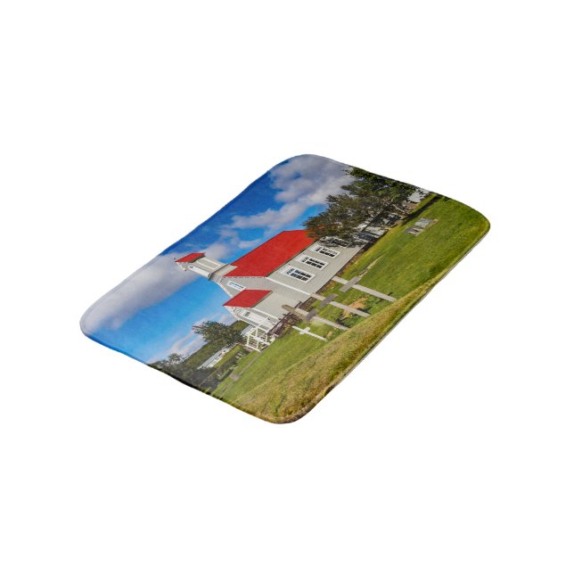 Icelandic Church Bath Mat (Angled)