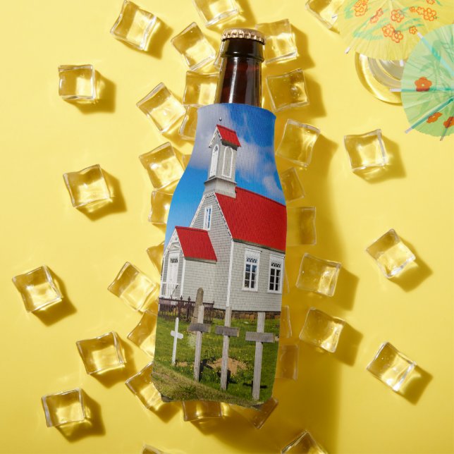 Icelandic Church Bottle Cooler (In Situ Summer)