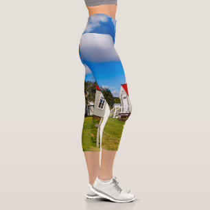 Icelandic Church Capri Leggings
