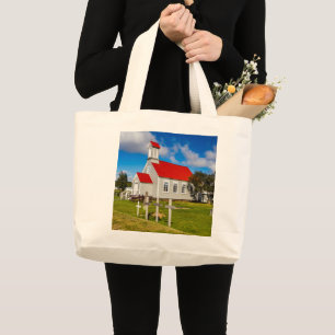 Icelandic Church Large Tote Bag