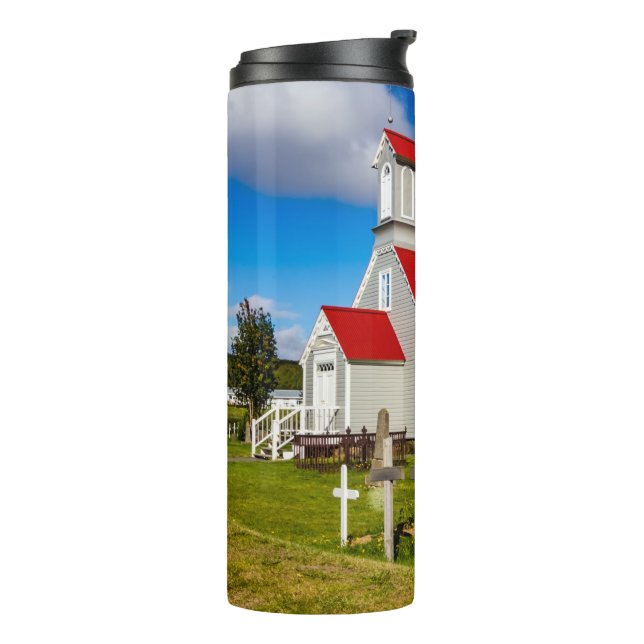 Icelandic Church Thermal Tumbler (Rotated Left)