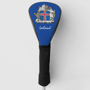 Icelandic Flag & Golf Iceland sports Covers /clubs