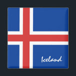 Icelandic flag Magnet, holiday, Iceland Magnet<br><div class="desc">Iceland Fridge Magnet featuring Icelandic Flag - love my country,  travel,  holiday collection for patriots / sports fans</div>