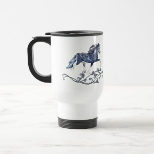 Icelandic Horse Blámóða Travel Mug