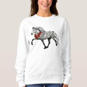 Icelandic Horse Christmas Sweatshirt
