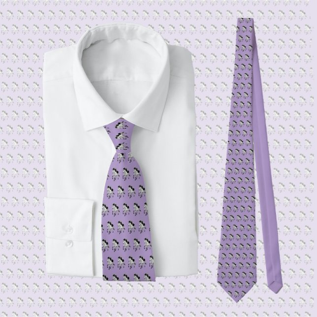 Icelandic horse in motion, horse lover  tie (Creator Uploaded)