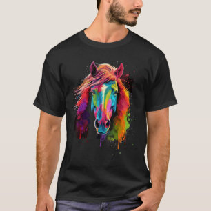 Icelandic Horse Riding Dressage Show Jumping Horse T-Shirt