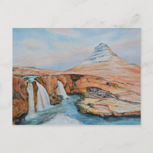 'Icelandic Landscape' by Mike Paget Postcard