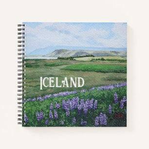 Icelandic landscape by Pola.B.Alex Notebook