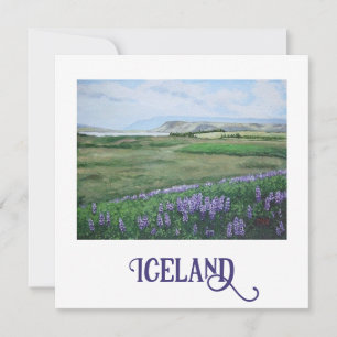 Icelandic landscape fine art card by Pola.B.Alex