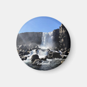 Icelandic landscape magnet