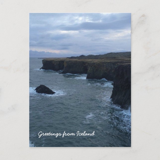 Icelandic landscape postcard (Front)